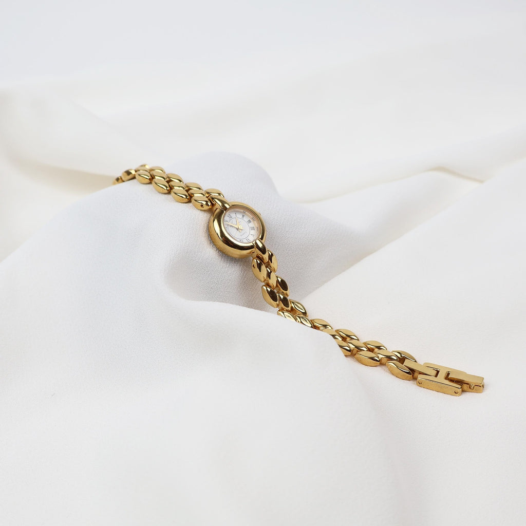 Vintage Gold Tone Kathie Lee Bracelet Watch