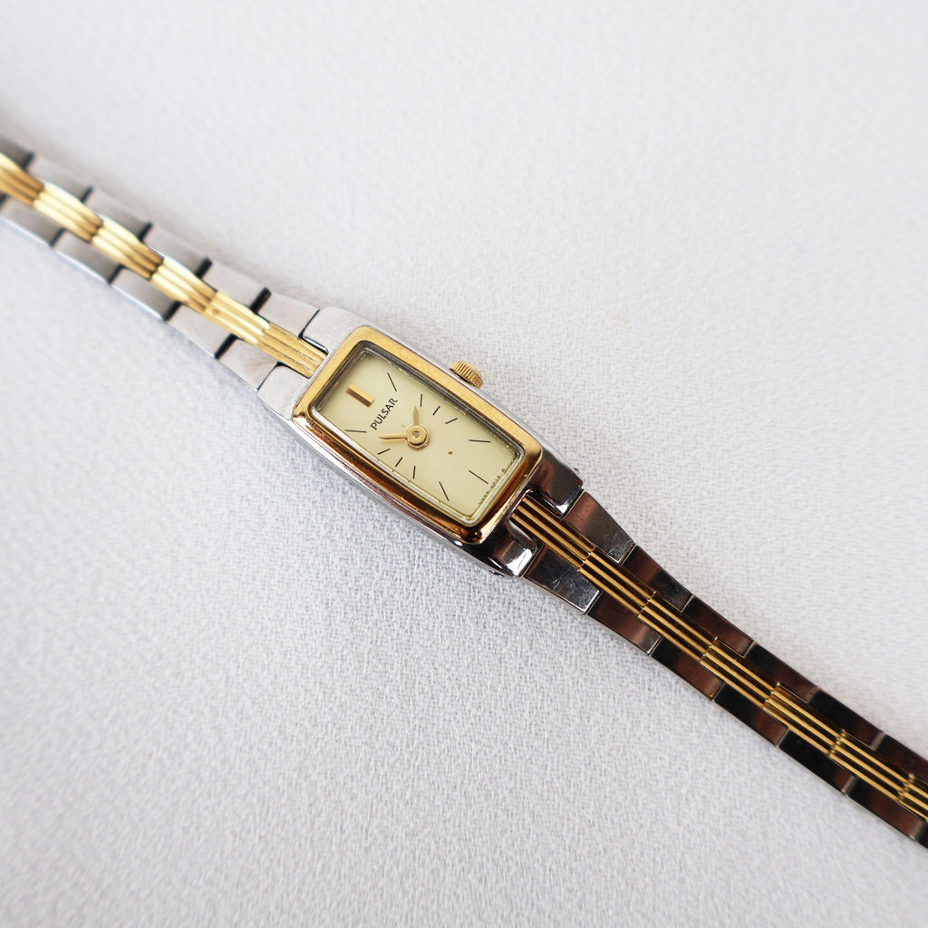 Vintage Two Tone Pulsar Cocktail Watch