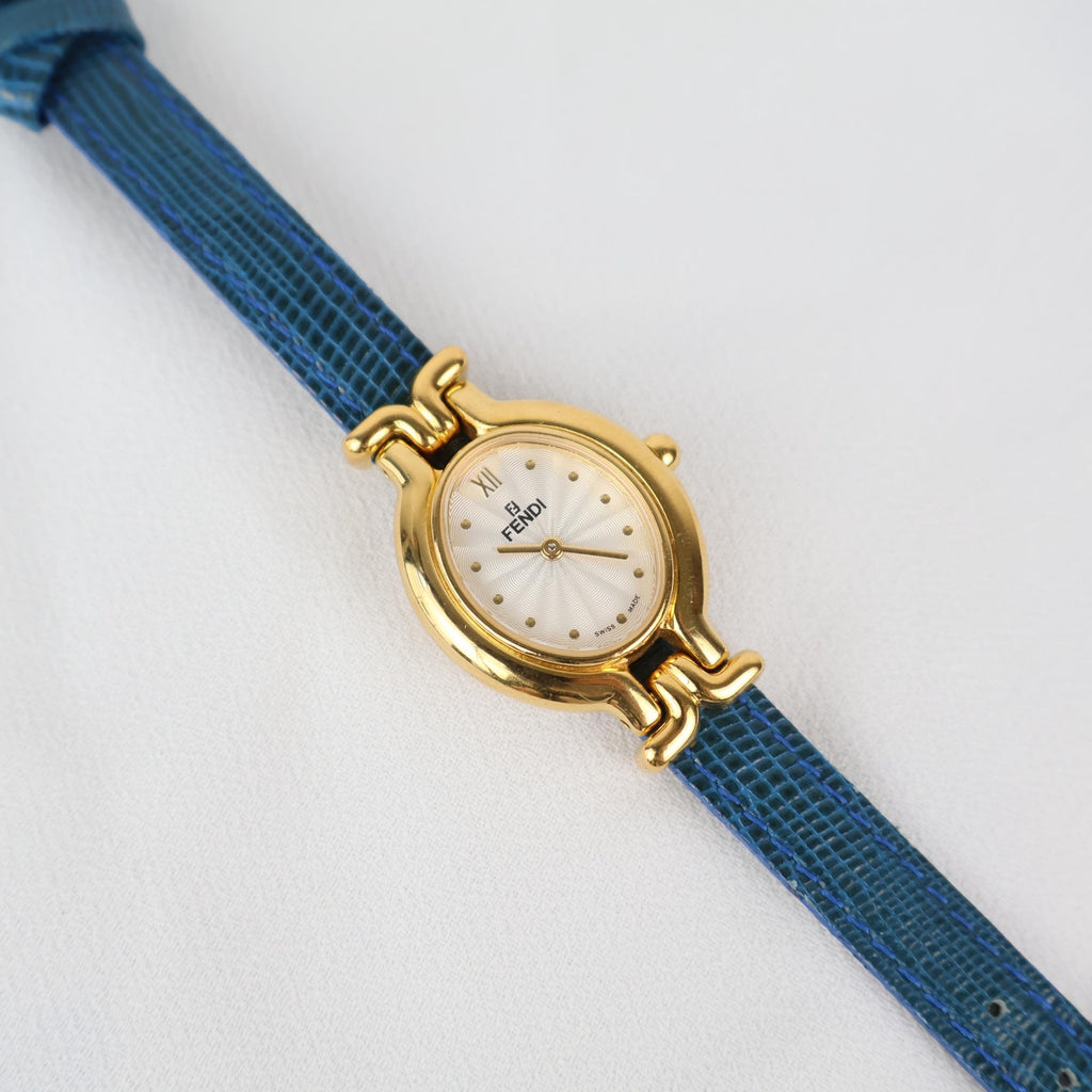 Stunning Vintage Fendi Watch with Interchangeable Leather Straps
