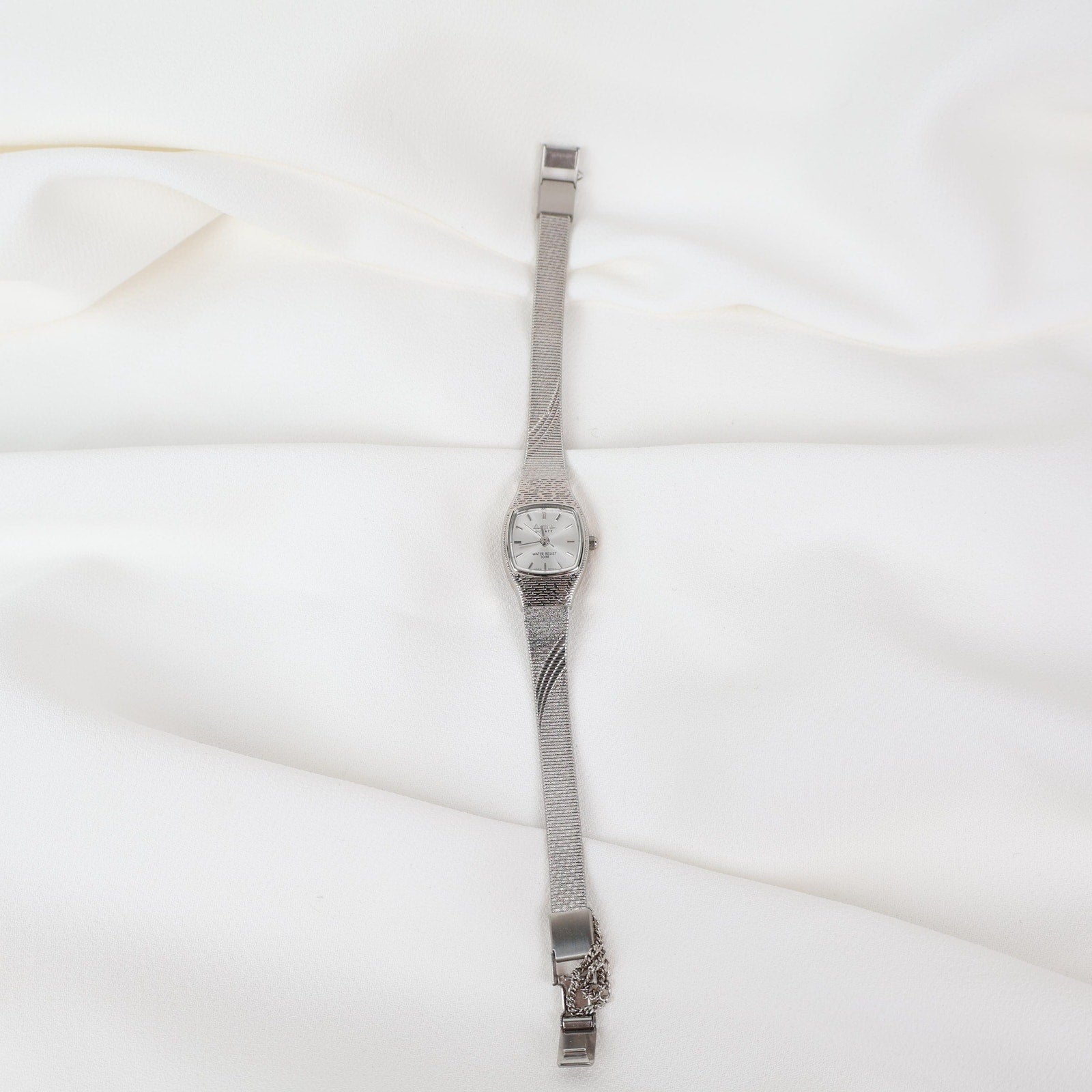 Vintage Activa Silver Tone Quartz Watch