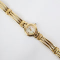 Vintage Gold Tone Anne Klein Watch with Mother of Pearl Face