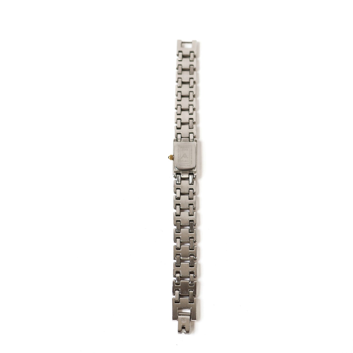 Vintage Two-Toned Watch with Metallic Rectangle Face | ANNE KLEIN