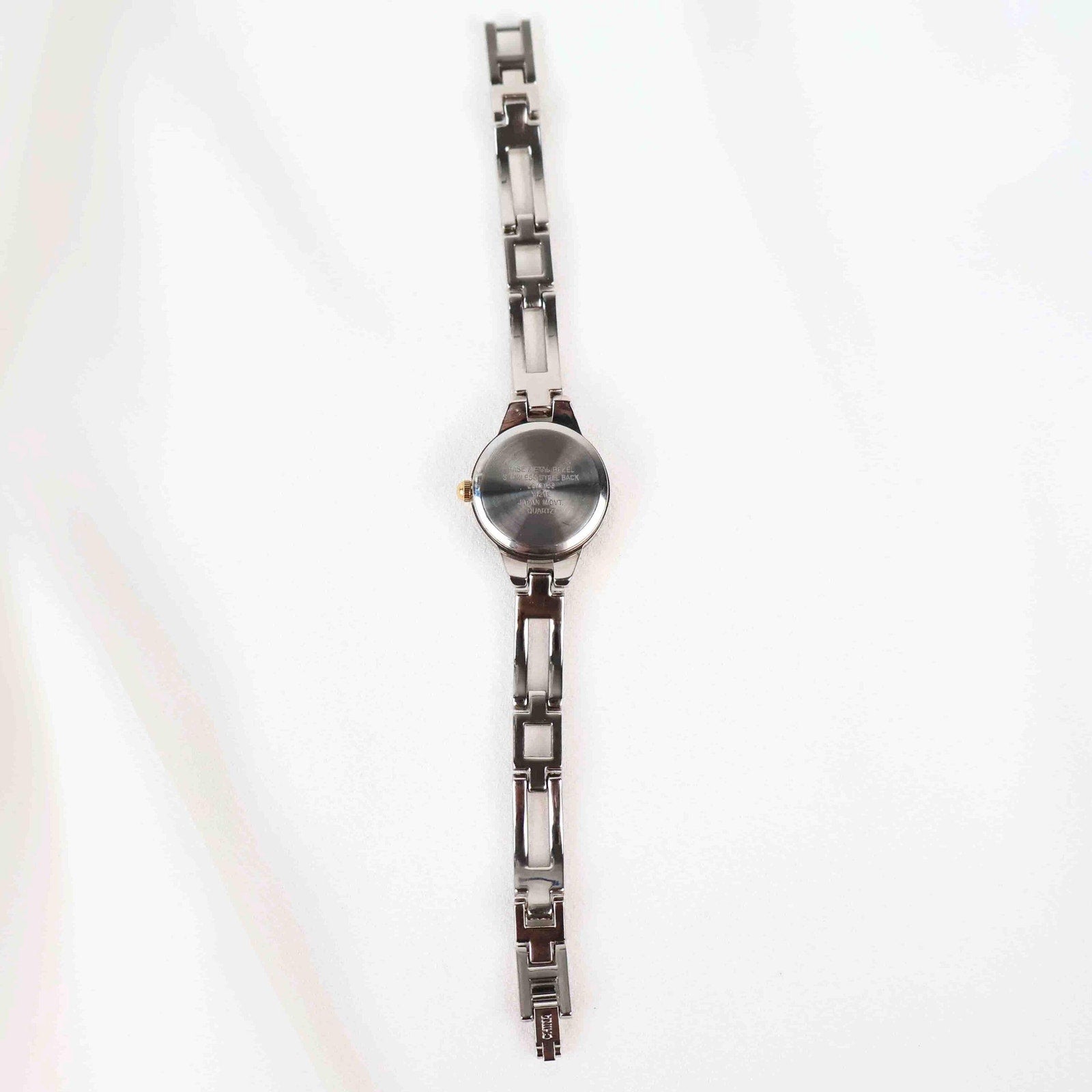 Vintage Two Tone Liz Claiborne Watch with Round Face
