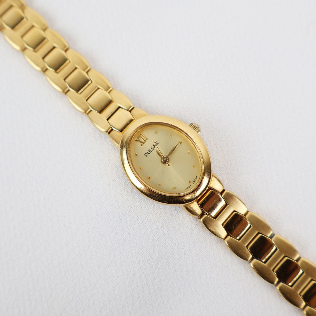 Vintage Gold Tone Pulsar Watch