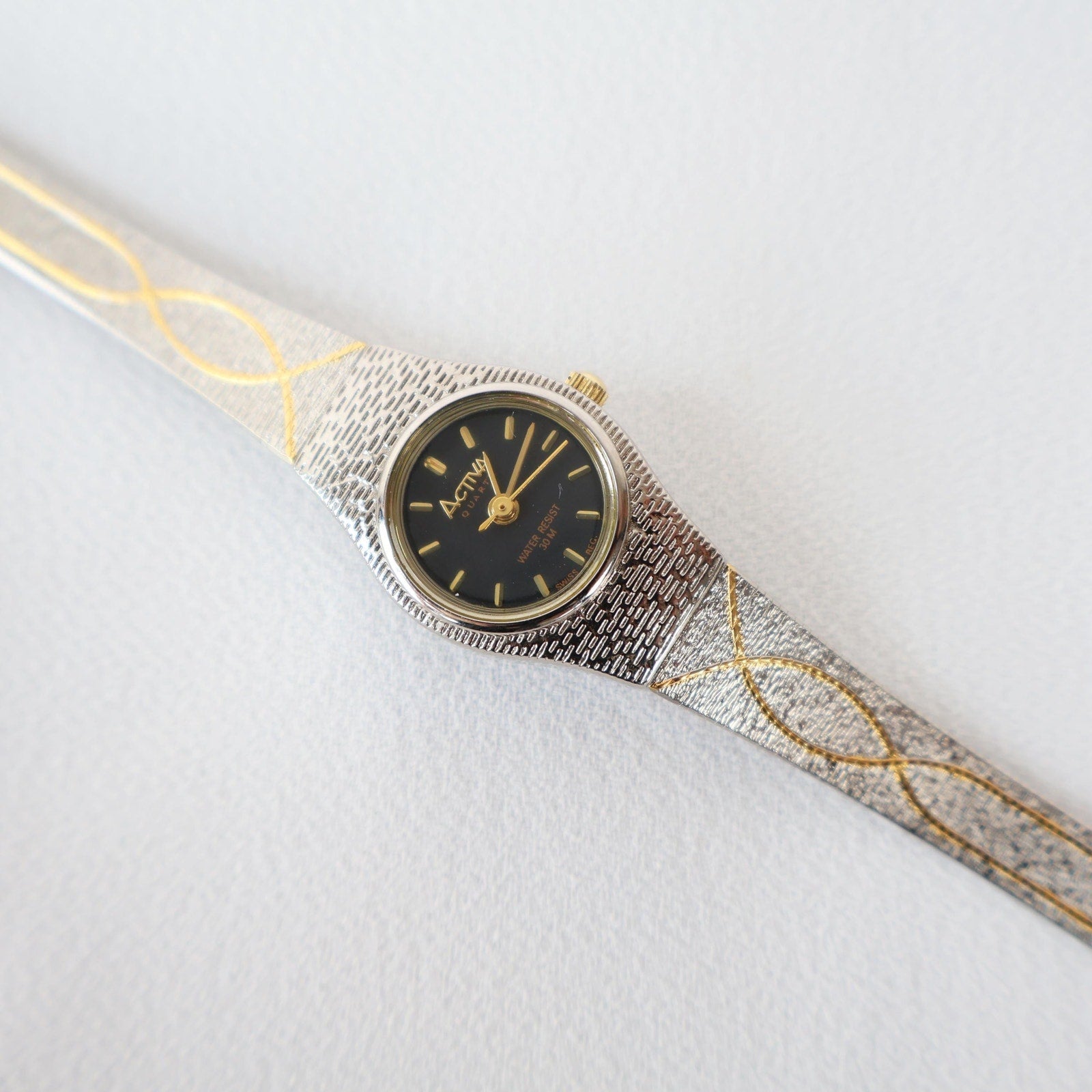Vintage Two Tone Activa Cocktail Watch