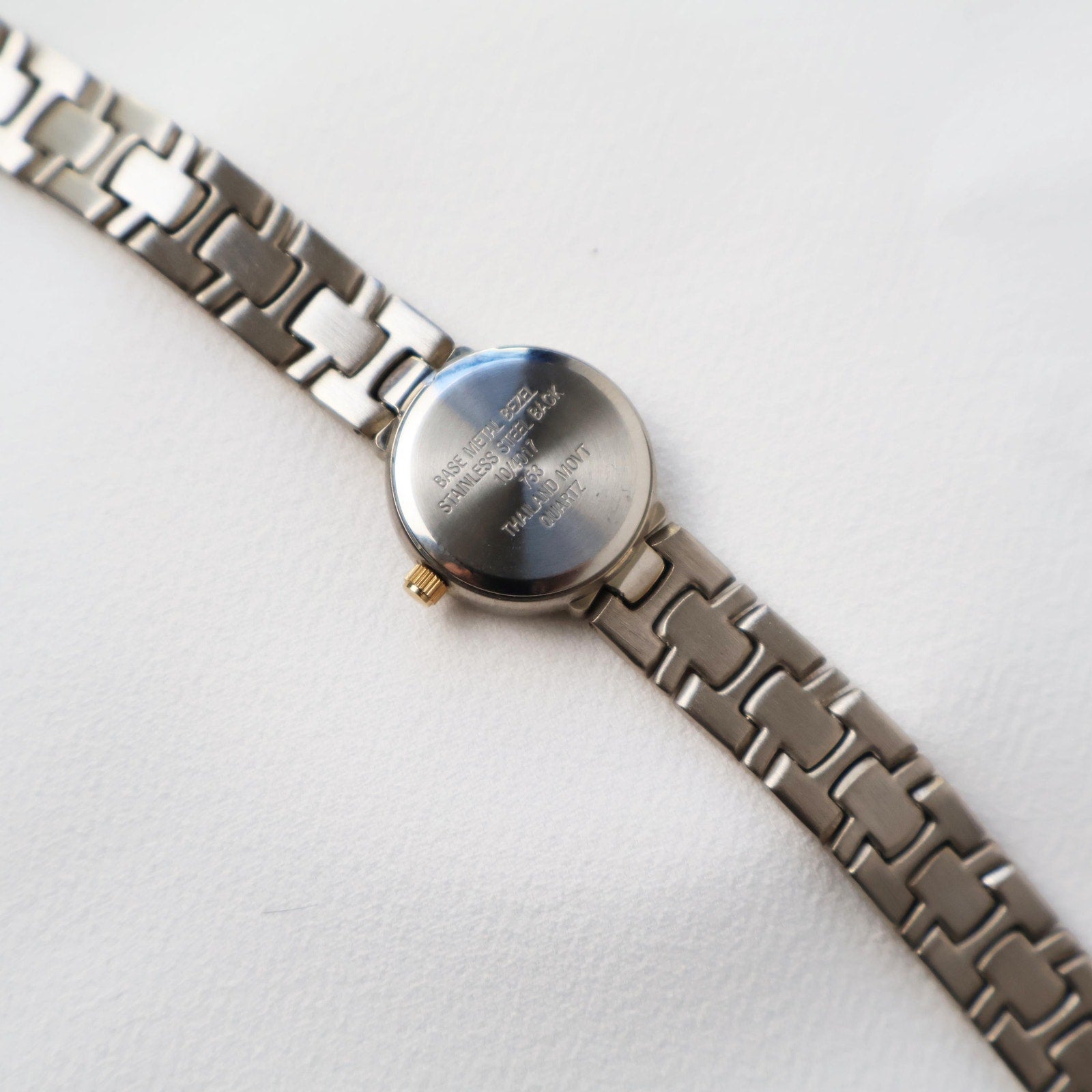 Vintage Two Tone Anne Klein II Small Cocktail Watch