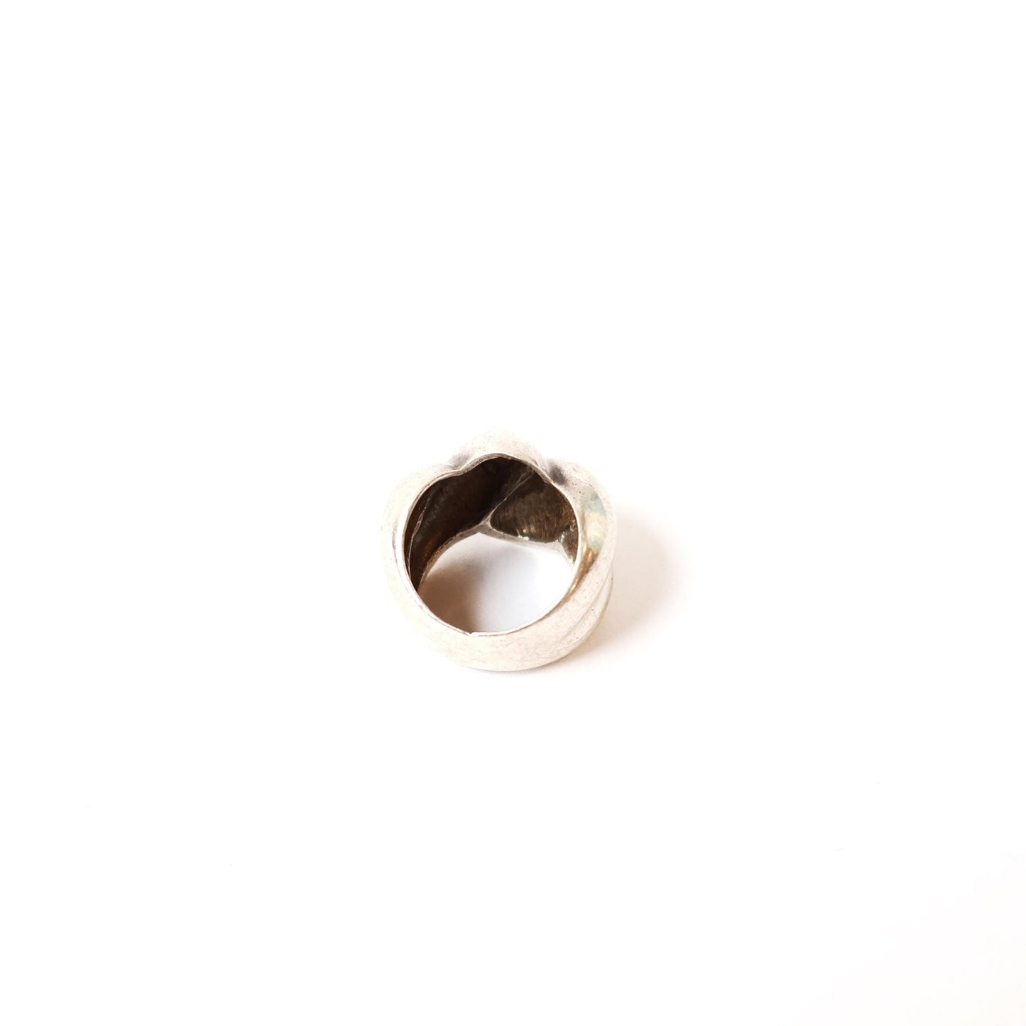 Vintage Chunky Sterling Silver Ring US 6 1/4