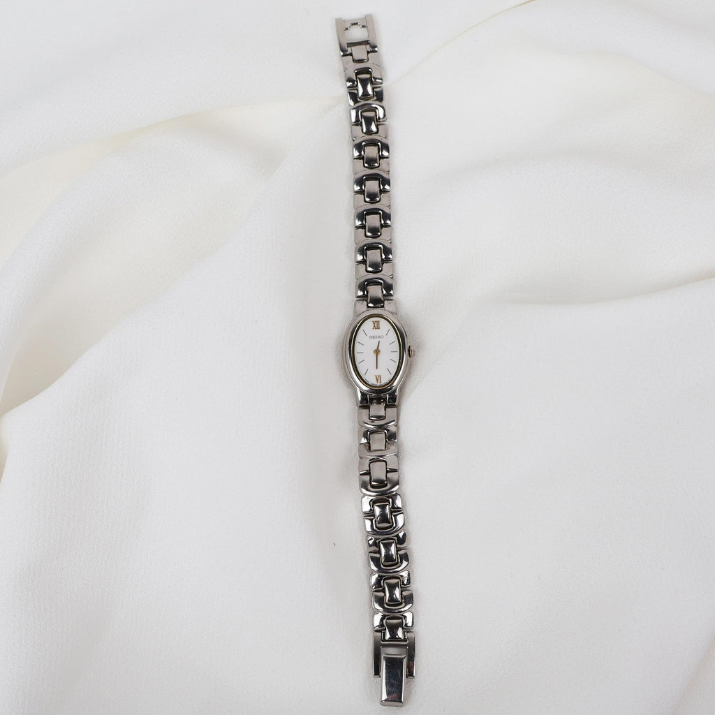Stunning Vintage Silver Seiko with Oval Face