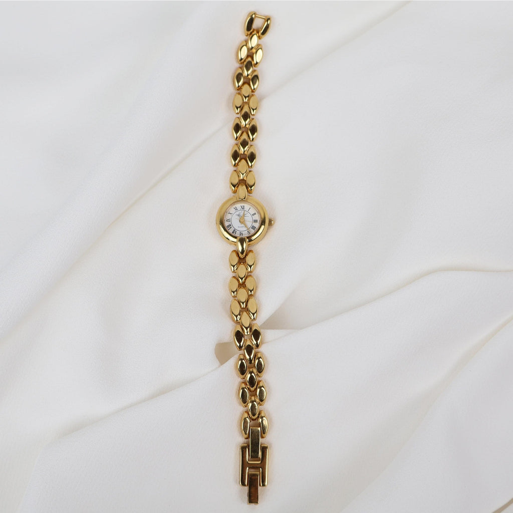 Vintage Gold Tone Kathie Lee Bracelet Watch