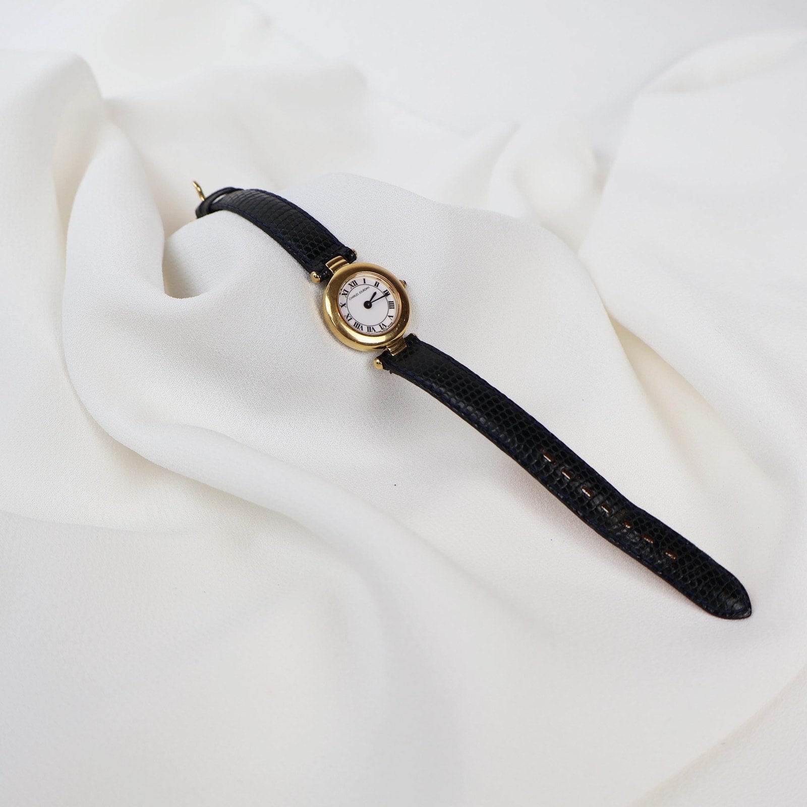 Vintage Charles Jourdan Leather Watch