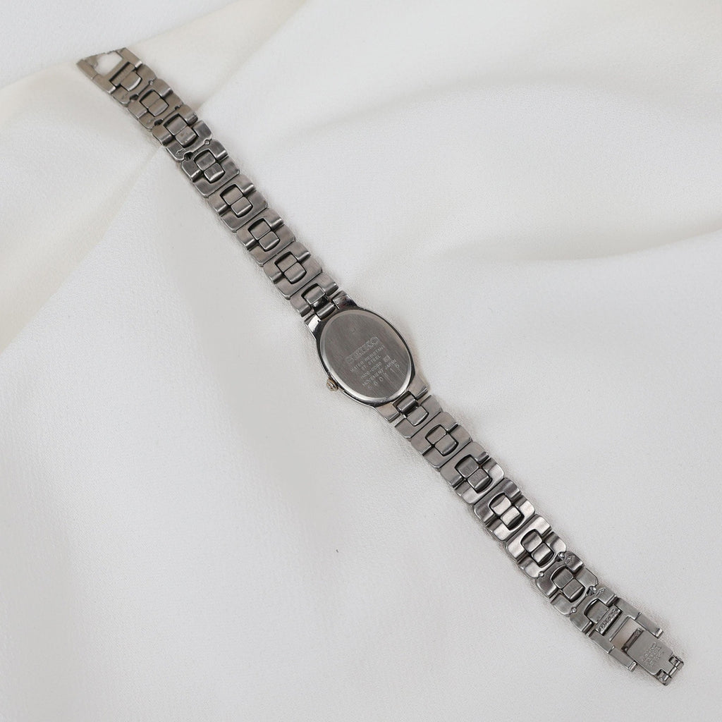 Stunning Vintage Silver Seiko with Oval Face
