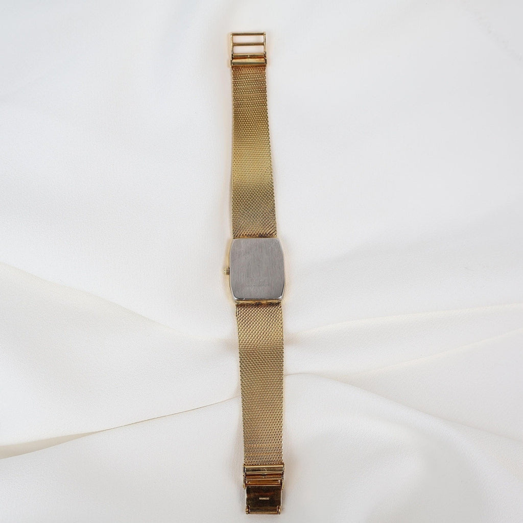 Stunning Vintage Gold Tone Nicolet Watch in Working Condition