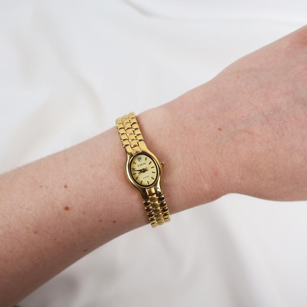 Vintage Gold Elgin Cocktail Watch