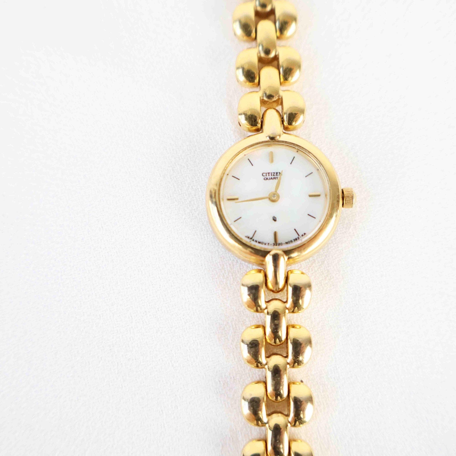 Vintage Gold Tone Citizen Watch – Japan Movement, Working Battery