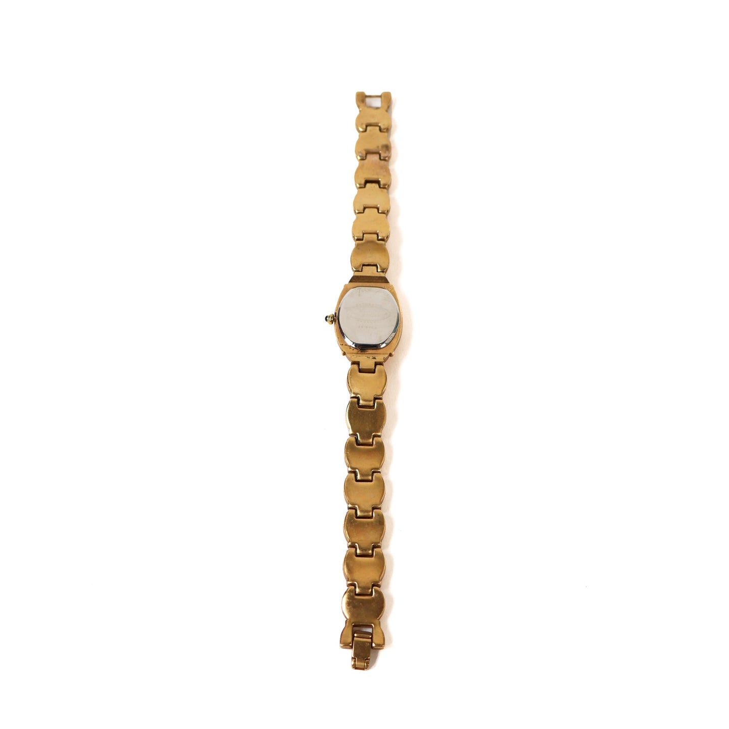 Vintage Gold Watch with Mother of Pearl Face | FOSSIL