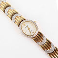 Vintage Armitron Oval Face Watch – Gold Tone Bracelet (Working Battery)