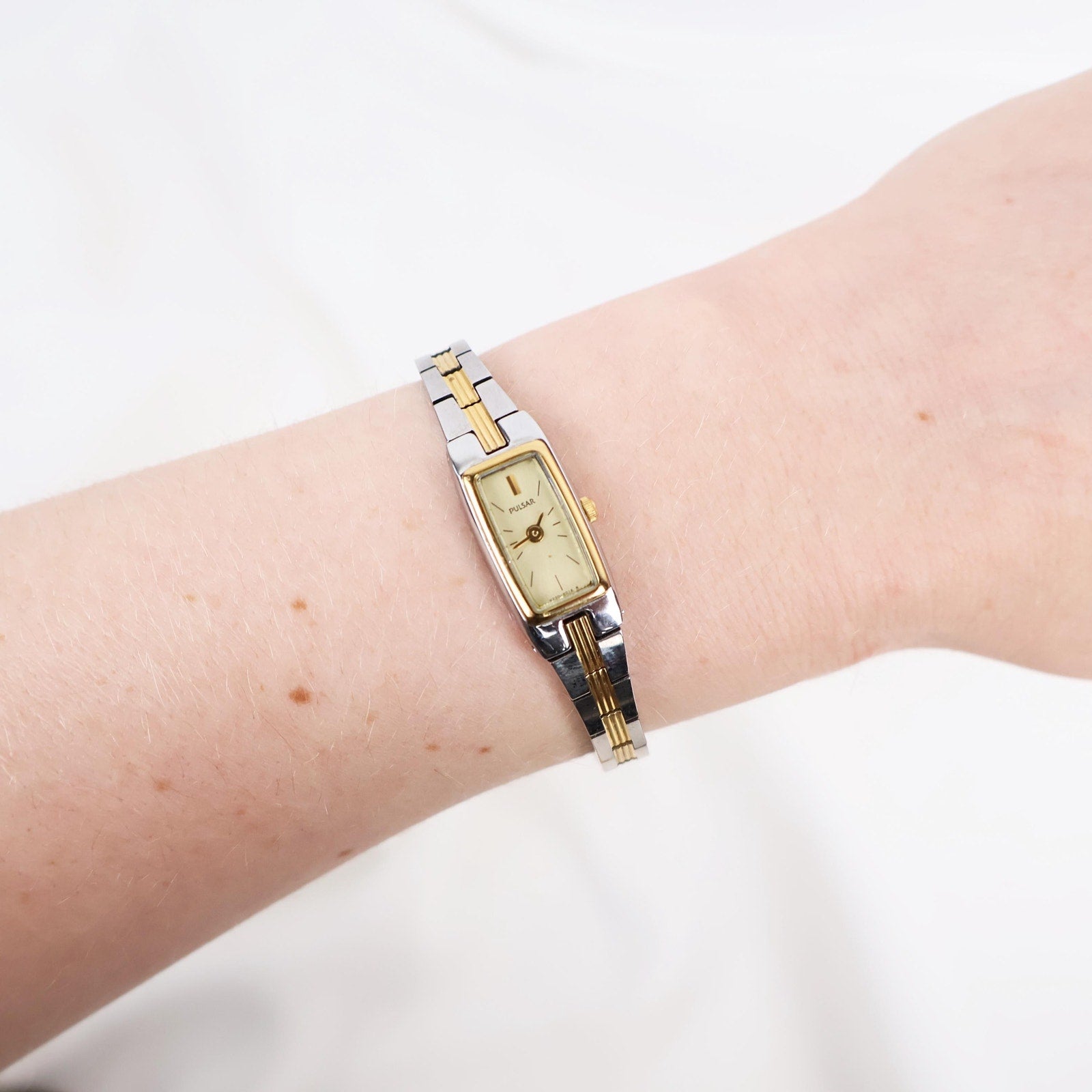 Vintage Two Tone Pulsar Cocktail Watch