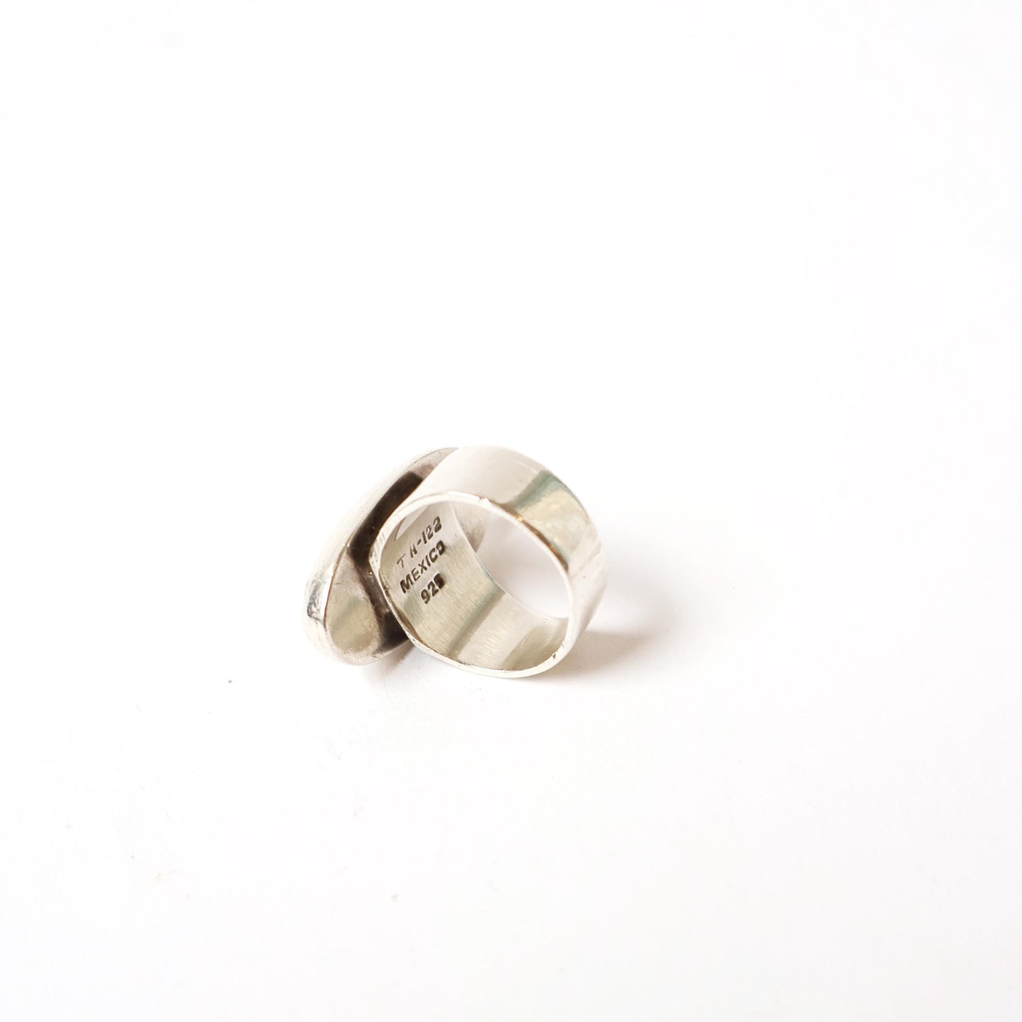 Vintage Chunky Sterling Silver Ring US 7 1/2
