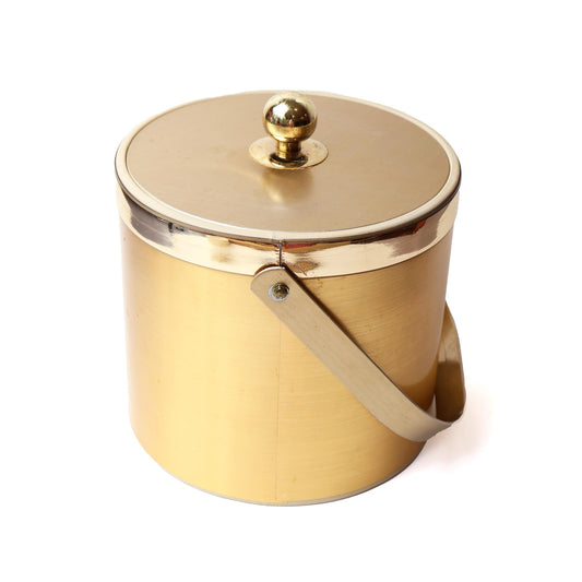 Vintage Gold Toned Ice Bucket