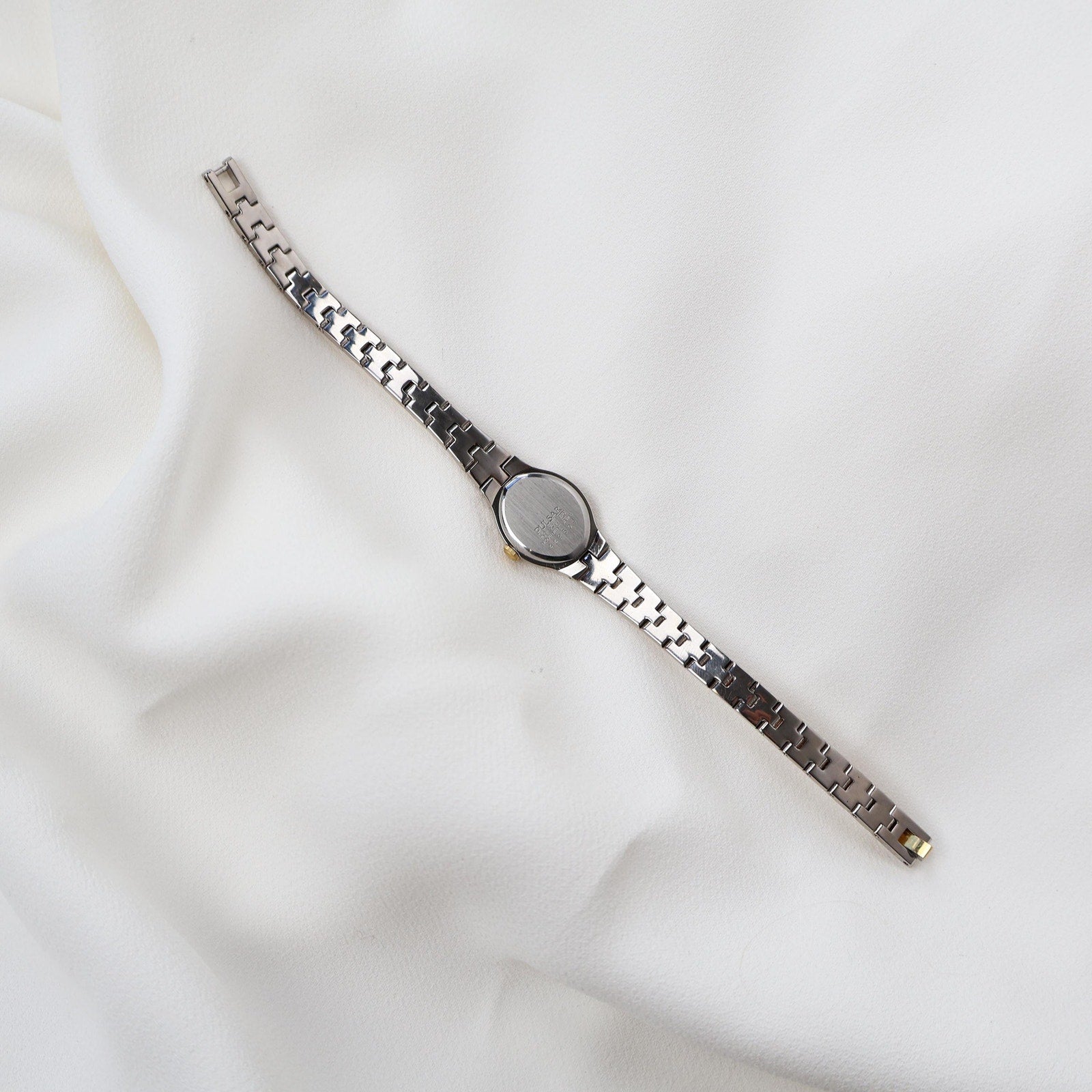 Vintage Two Tone Pulsar with Oval Face