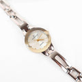 Vintage Two Tone Liz Claiborne Watch with Round Face