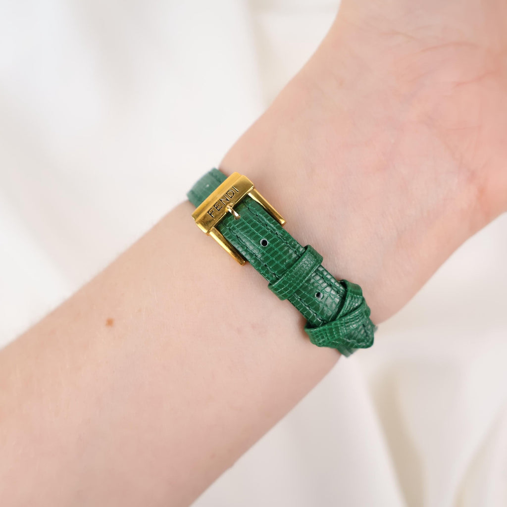 Stunning Vintage Fendi Watch with Interchangeable Leather Straps