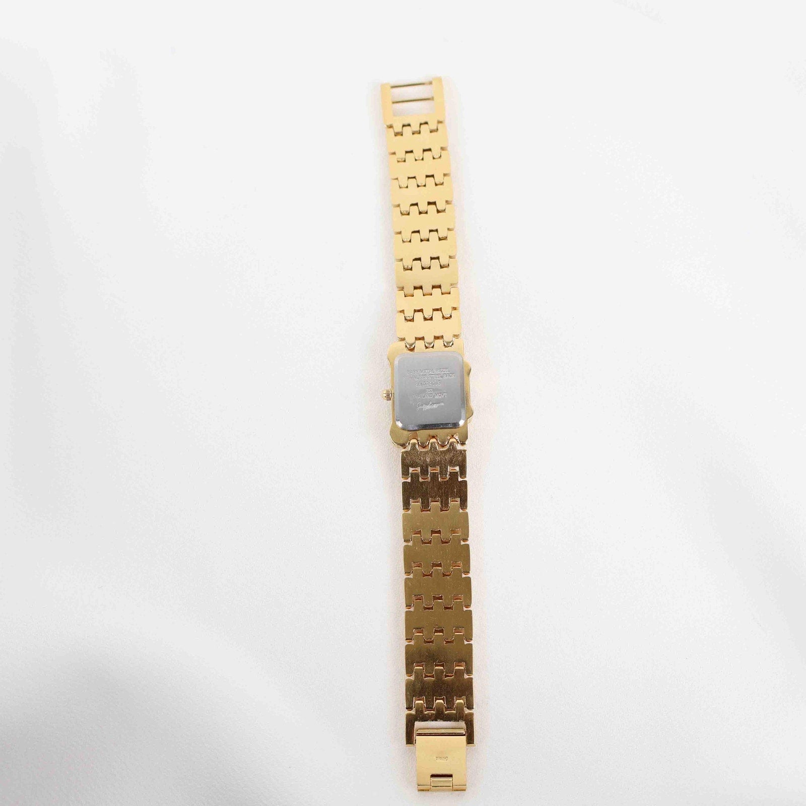 Vintage Jacklyn Smith Watch – Gold Tone Bracelet (Working Battery)