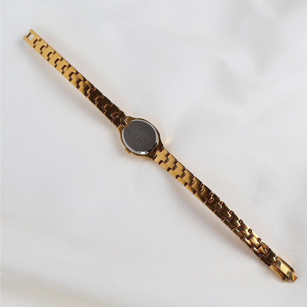 Vintage Black and Gold Pulsar Watch