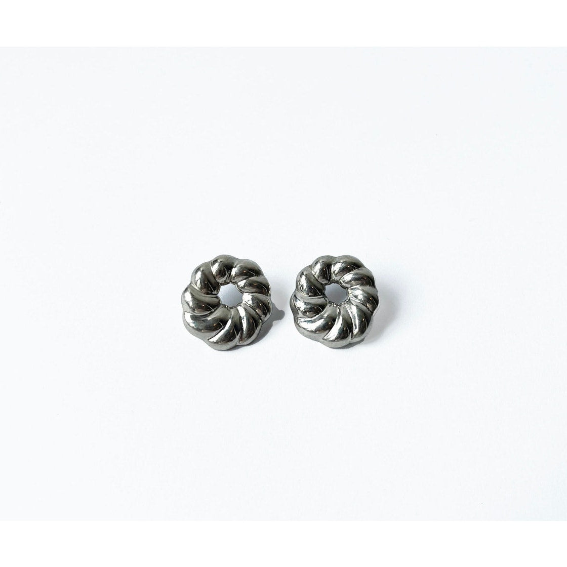 Vintage Sterling Silver Stud Earrings