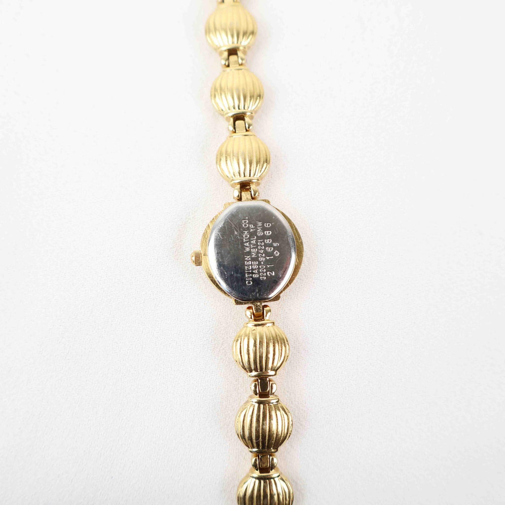 Stunning Vintage Citizen Watch – Gold Tone Bracelet (Working Battery)