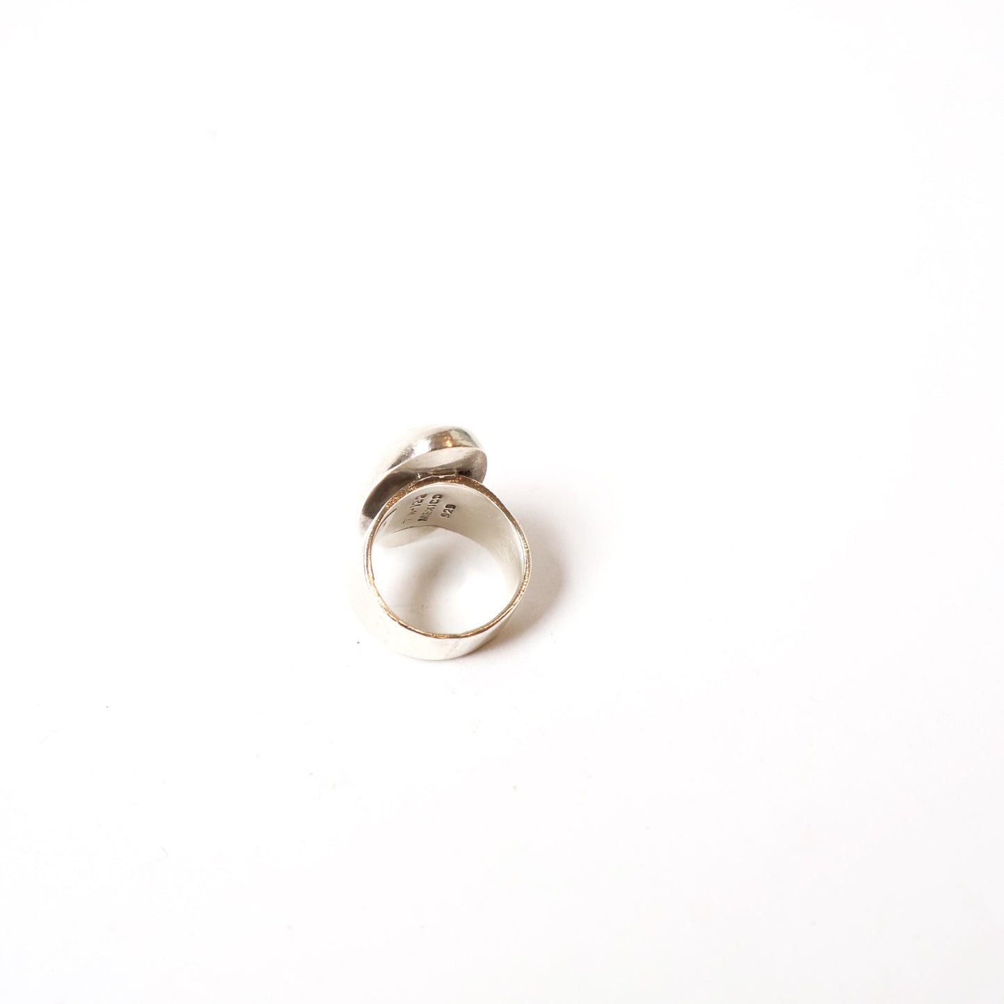 Vintage Chunky Sterling Silver Ring US 7 1/2