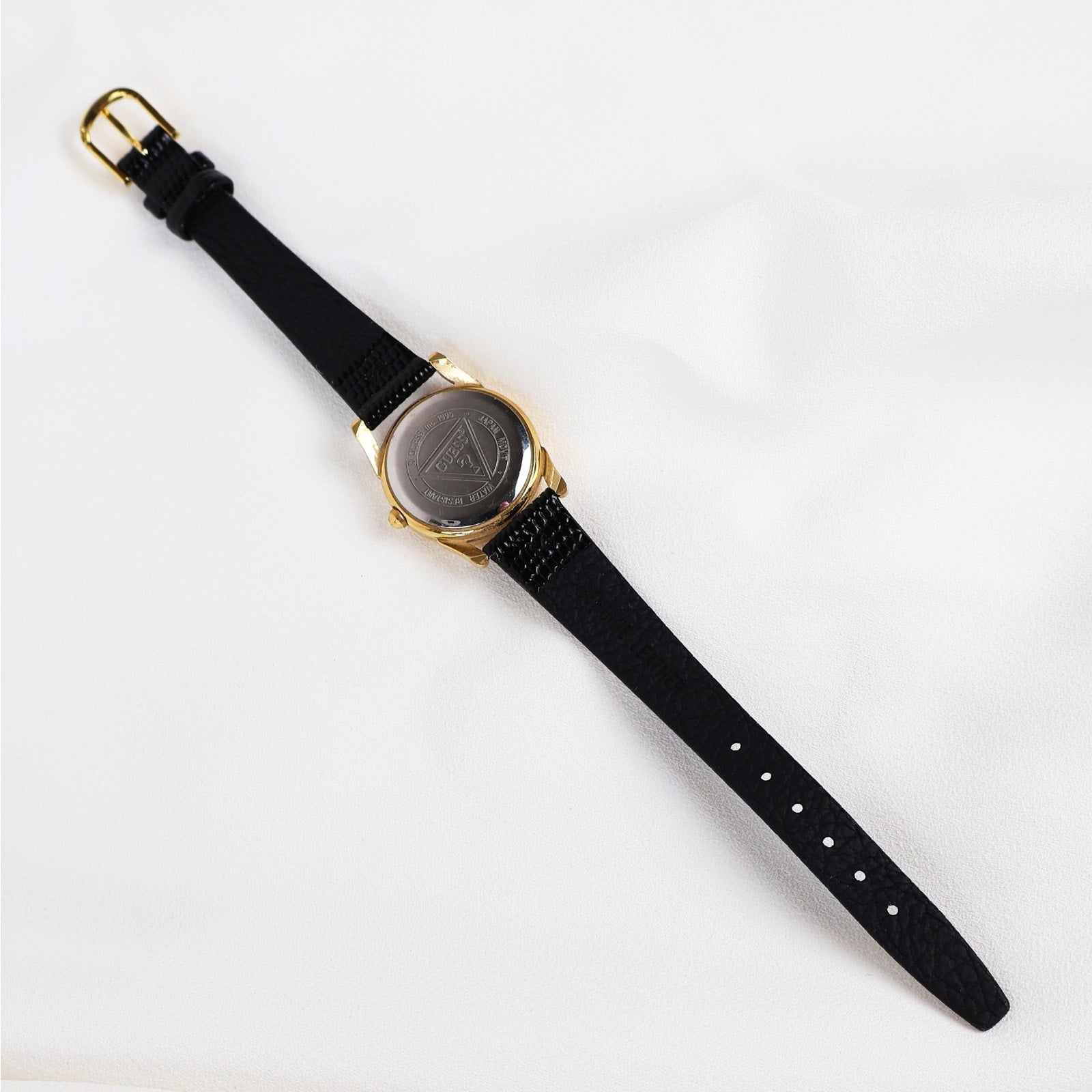 Vintage Leather Strap Guess Watch