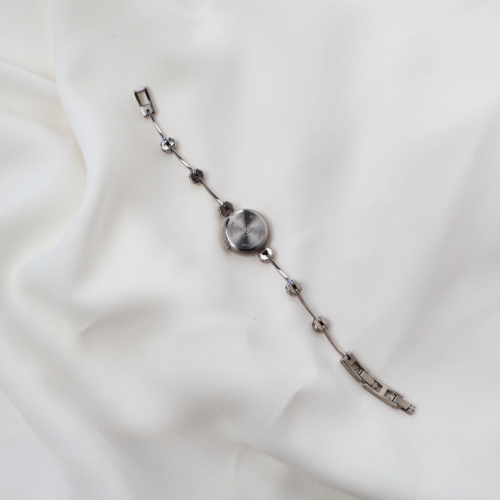 Vintage Anne Klein Silver Bracelet Watch