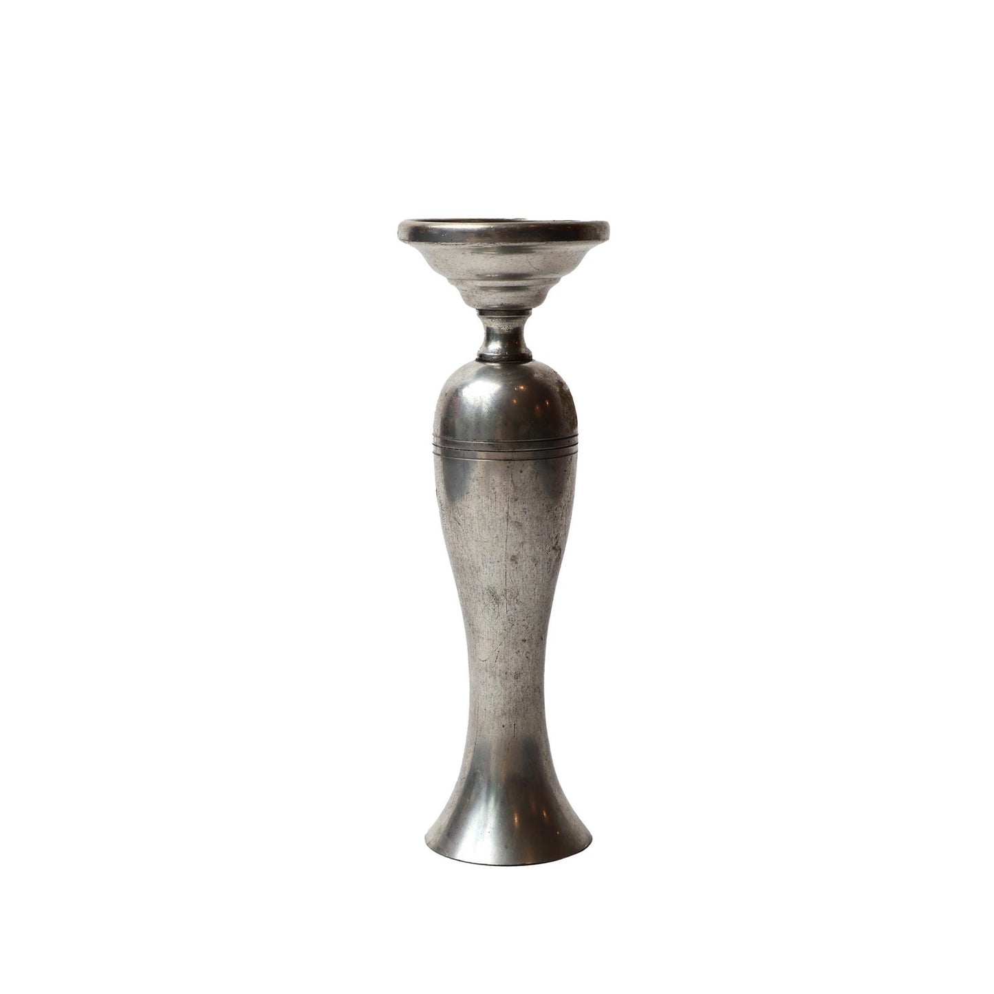 Vintage Pewter Candlestick Holder | Reed & Barton | Antique Brass Decor