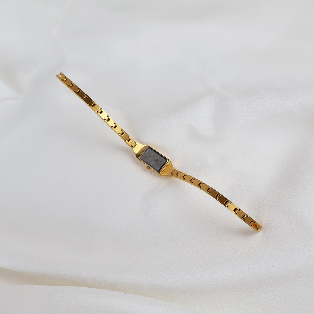 Vintage 18k Gold Plated Christian Gold Watch