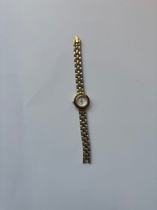 Vintage Mixed Metal Reversible Watch| Anne Klein