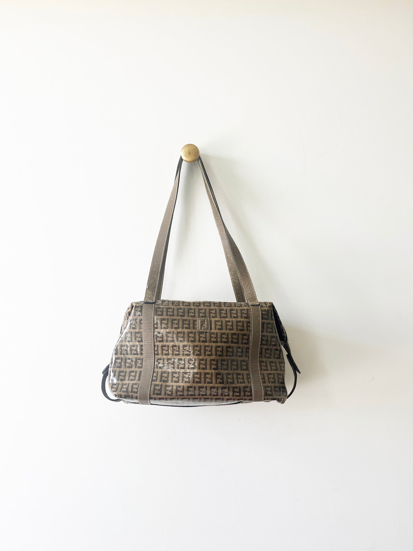 Vintage FENDI Logo Classic Handbag