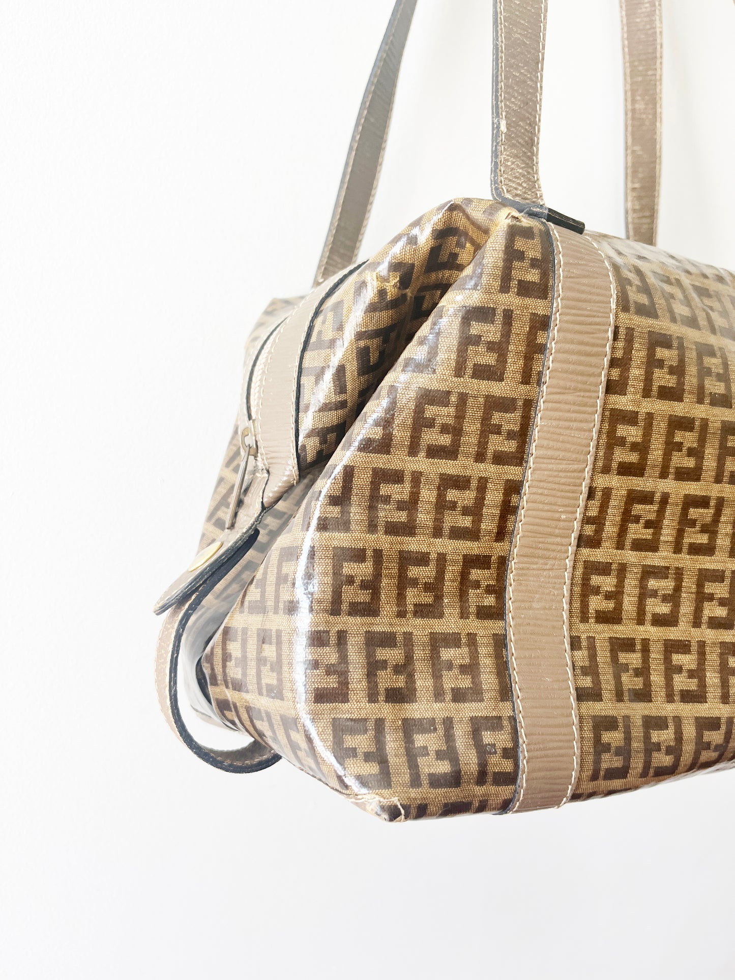 Vintage FENDI Logo Classic Handbag