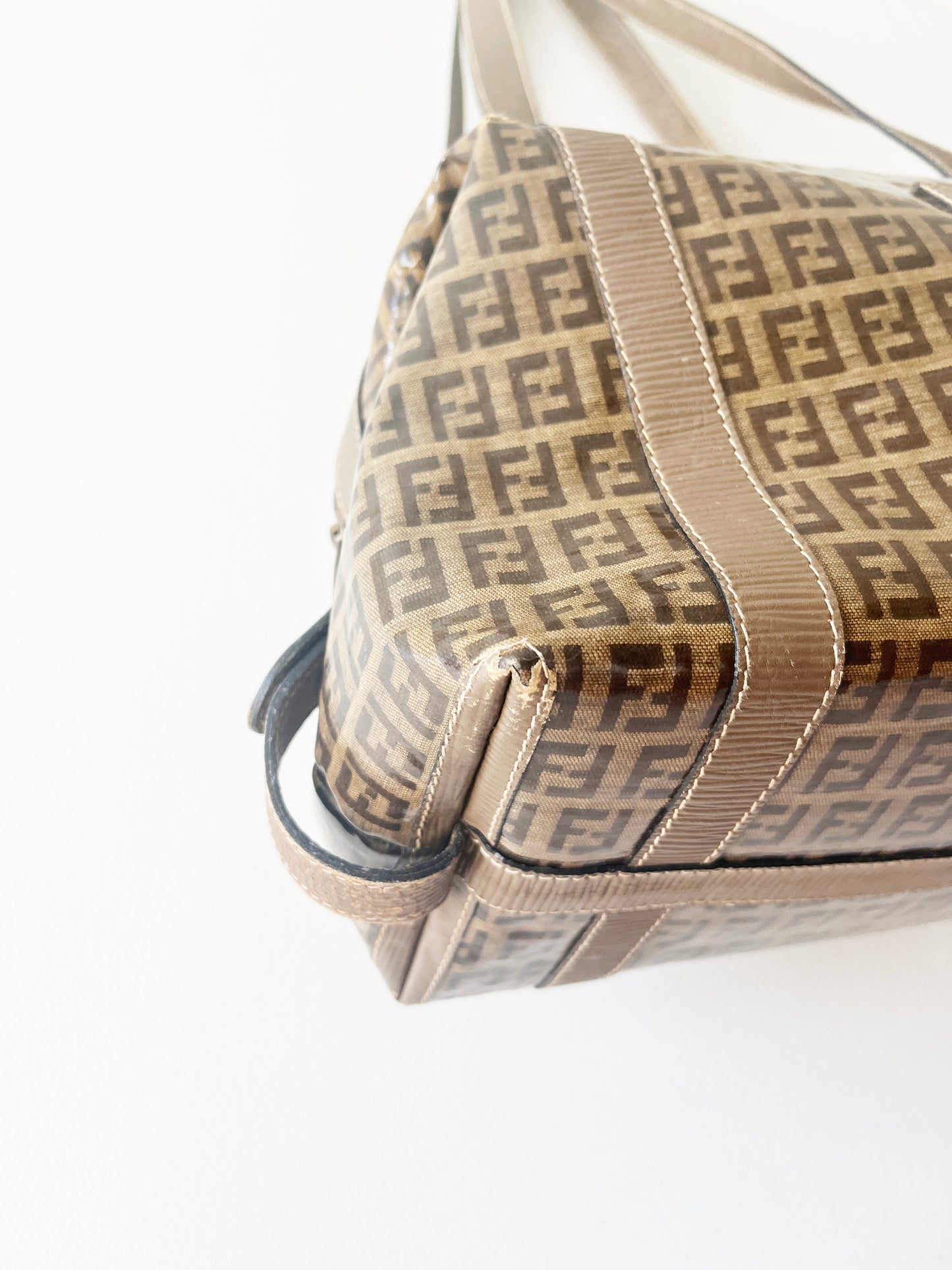 Vintage FENDI Logo Classic Handbag