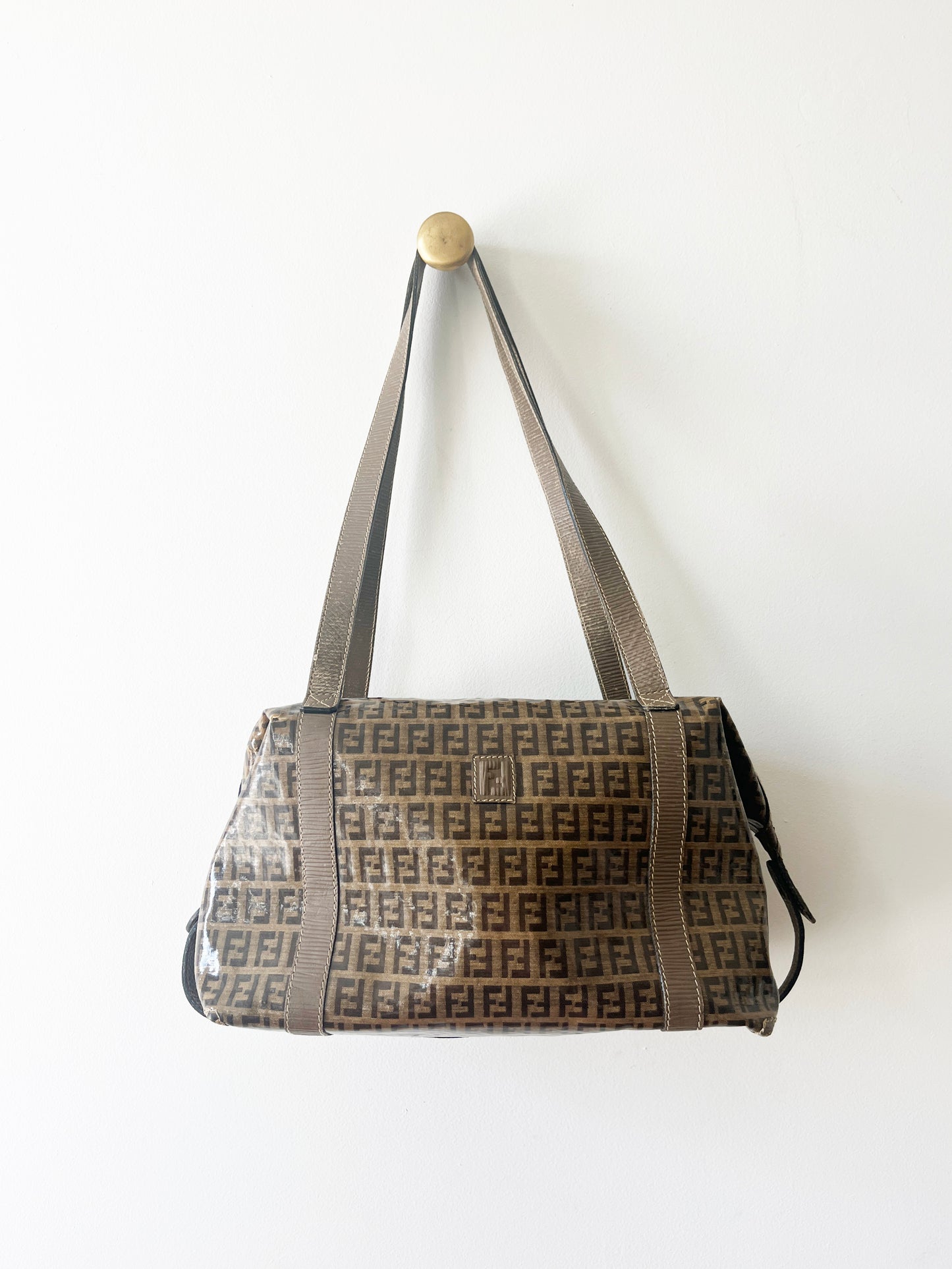 Vintage FENDI Logo Classic Handbag