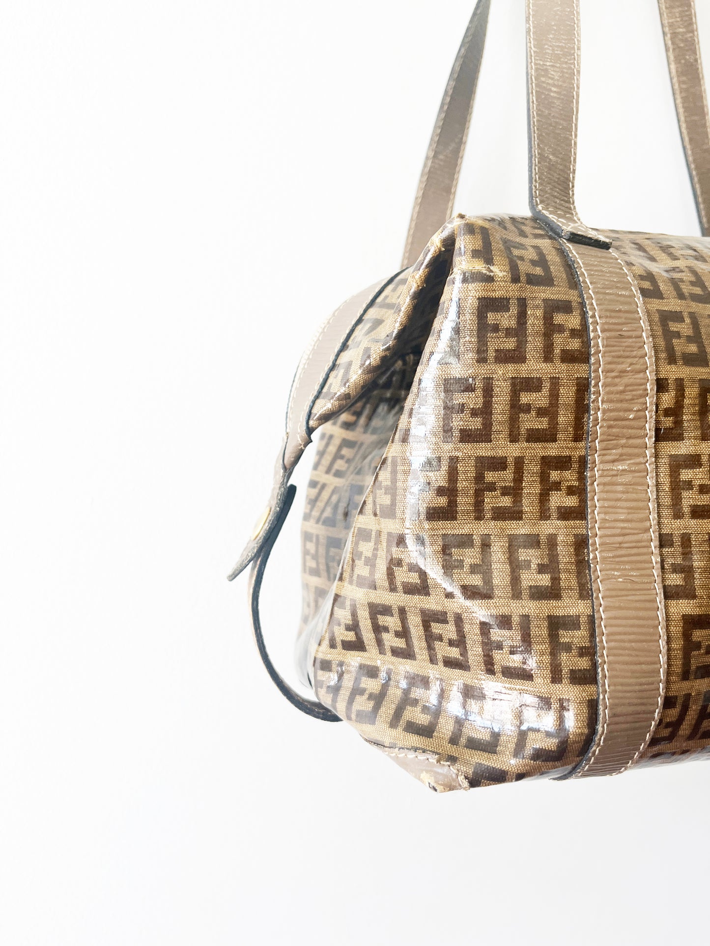 Vintage FENDI Logo Classic Handbag
