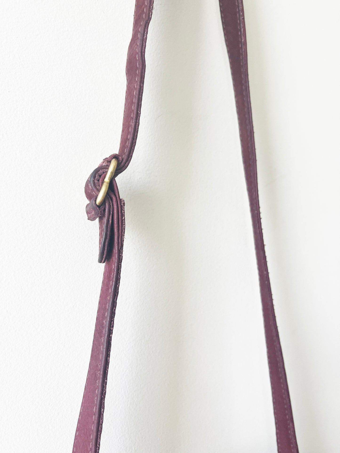 Vintage Coach Sonoma Purple Flap Bag Small #H5B -4946