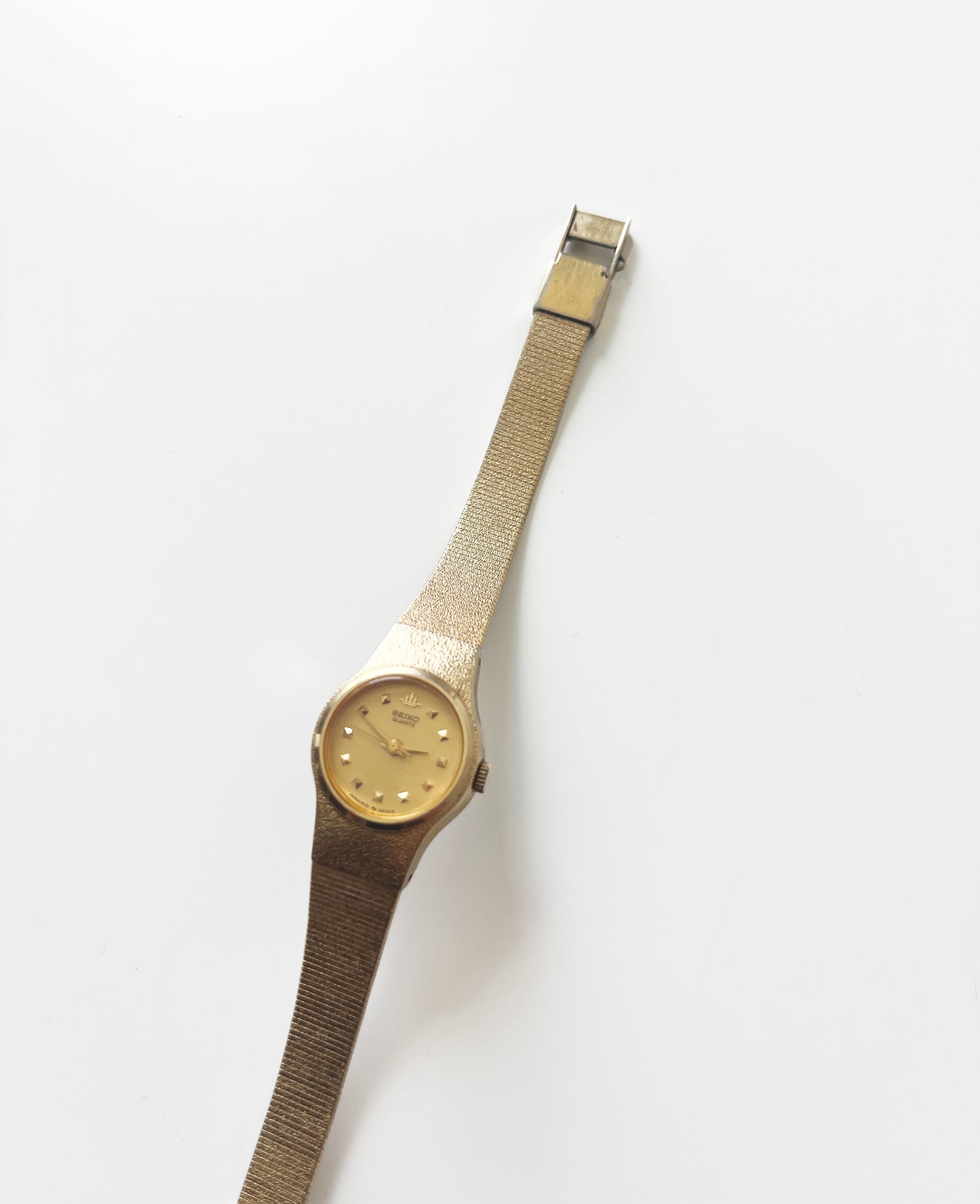 Vintage Danty Gold Watch 90s Seiko