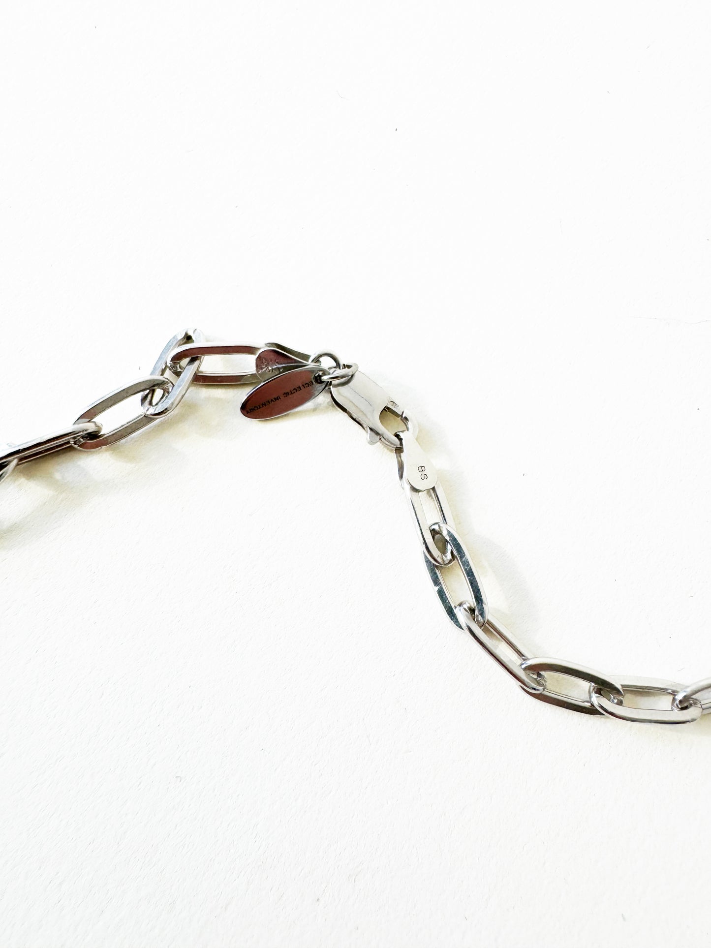 Watch Heart Necklace with Pink | 925 Silver Chain