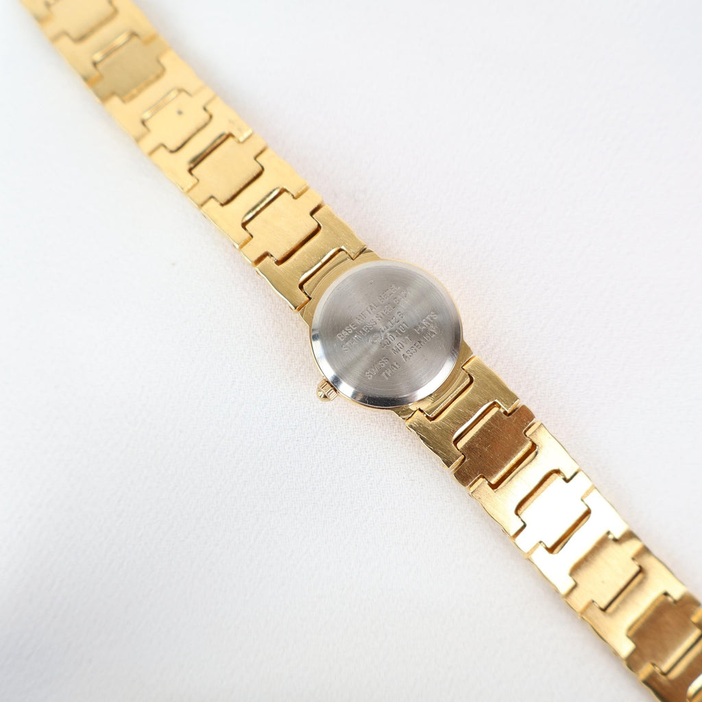 Vintage JF Black and Gold Watch