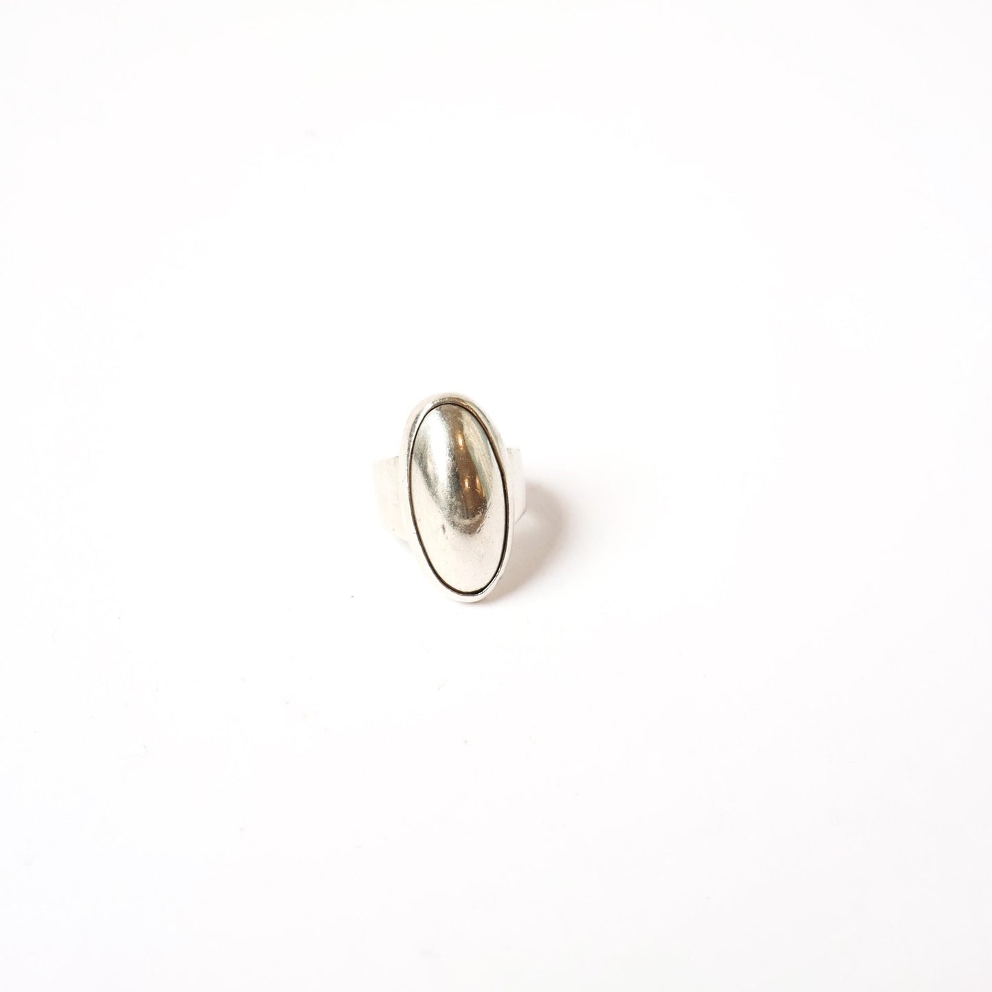 Vintage Chunky Sterling Silver Ring US 7 1/2