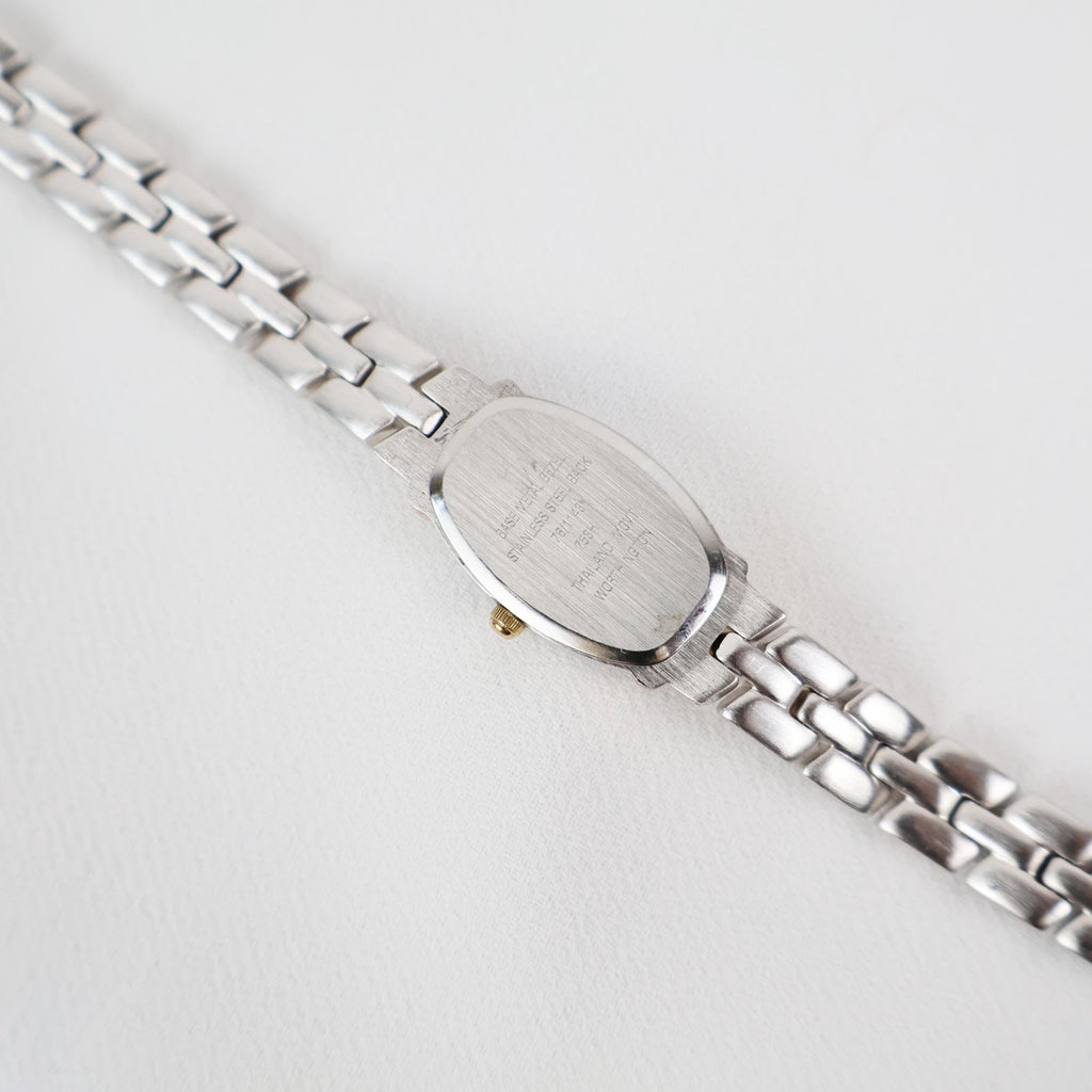 Vintage Two Tone Worthington Watch with a Rectangle/ Oval Face