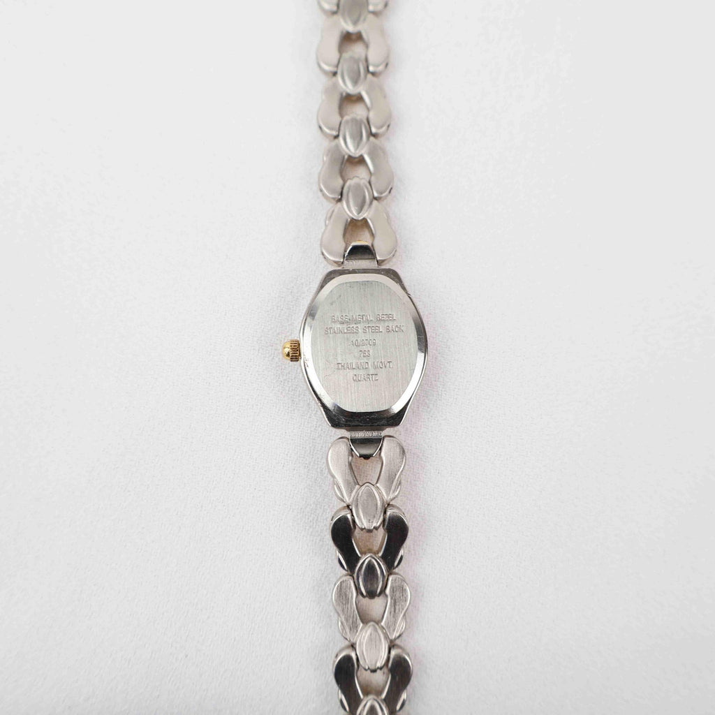 Vintage Anne Klein Oval Face Watch – Two Tone Bracelet (Working Battery)