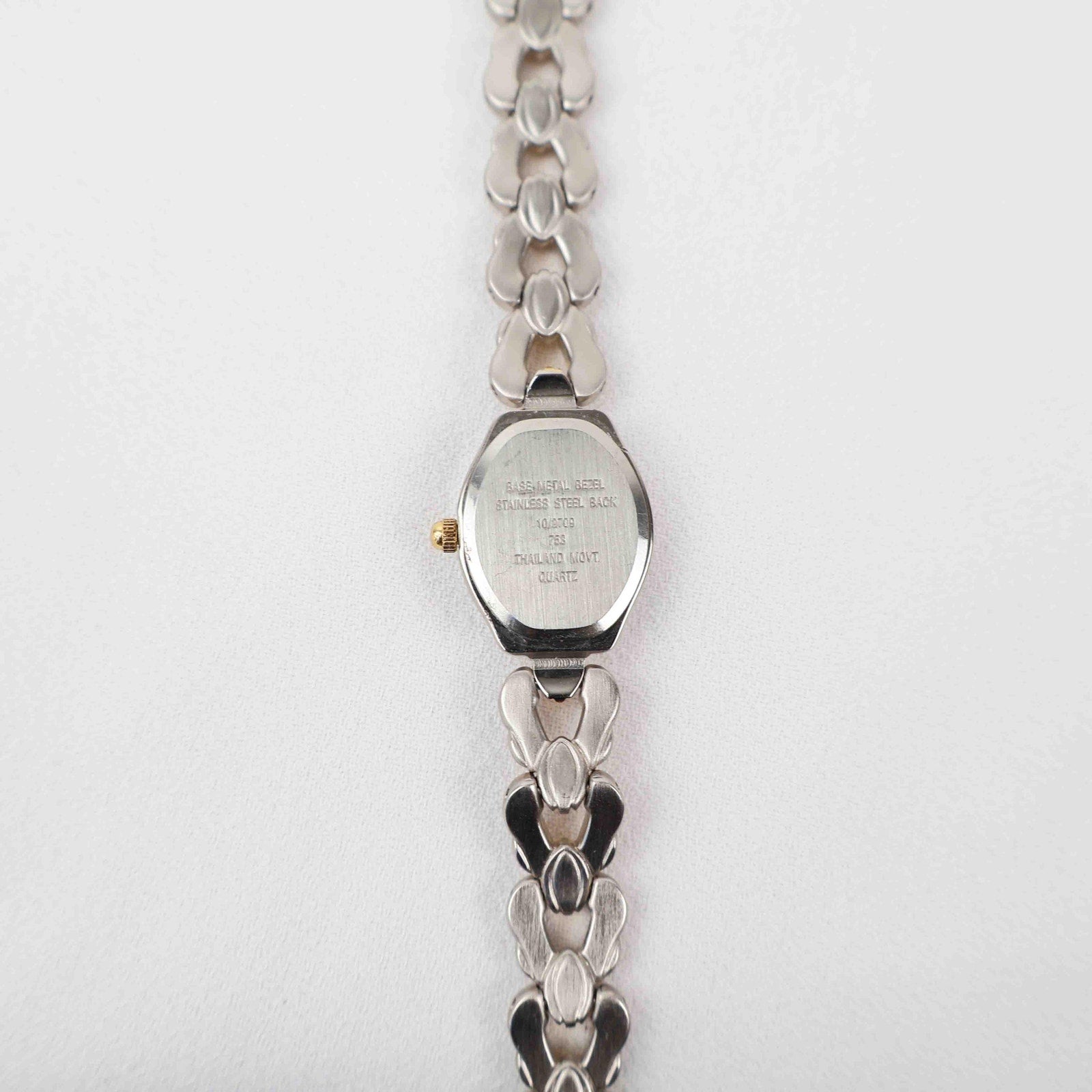 Vintage Anne Klein Oval Face Watch – Two Tone Bracelet (Working Battery)