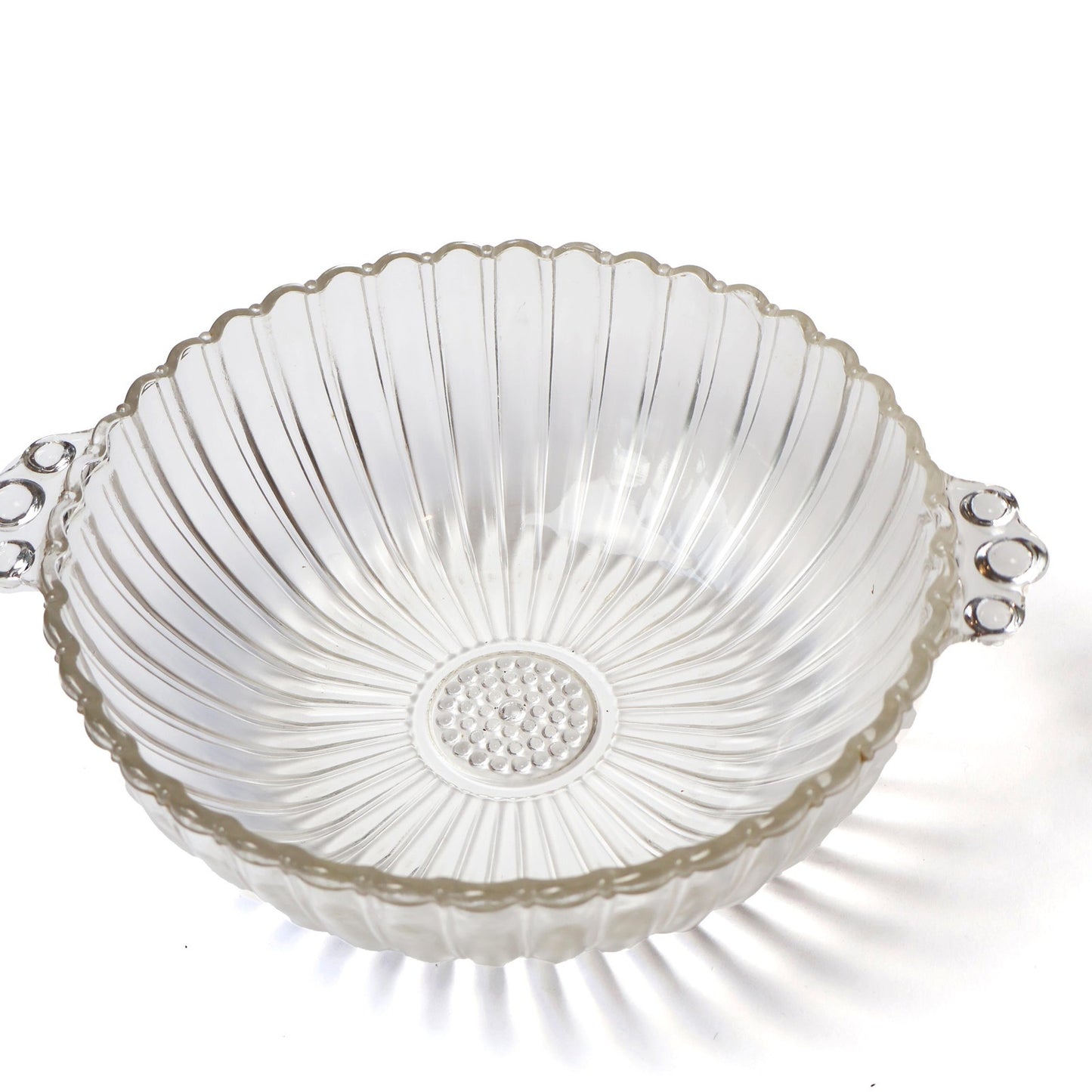 Vintage Scalloped Mixing Bowl